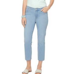 Talbots Flawless Womens Straight Crop Jeans Size 4 NWT